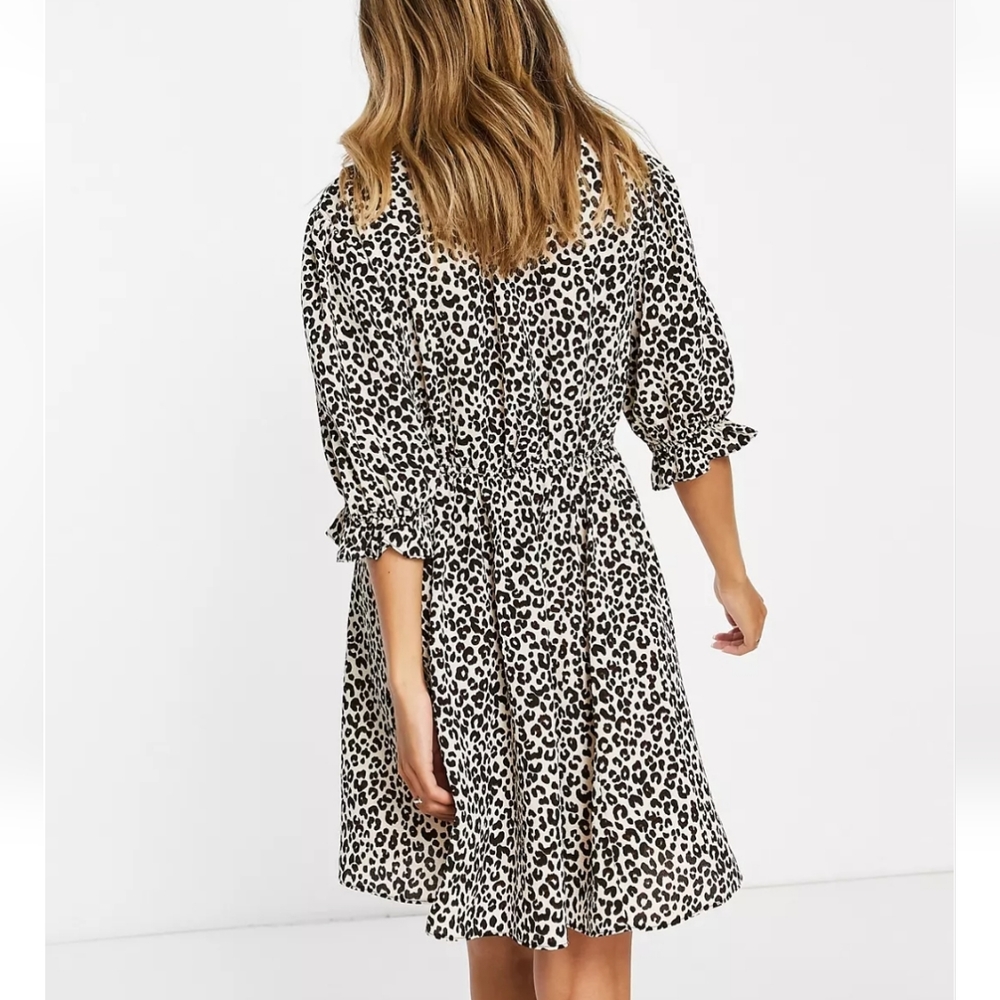 NWT ASOS | $49 Leopard Print Mini Dress - Picture 4 of 6